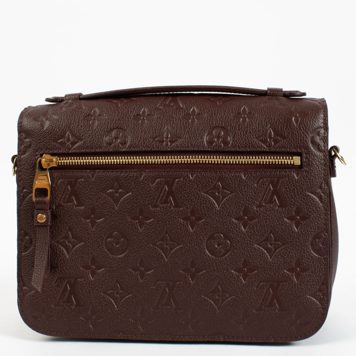 Louis Vuitton Wine Monogram Empreinte Pochette Metis