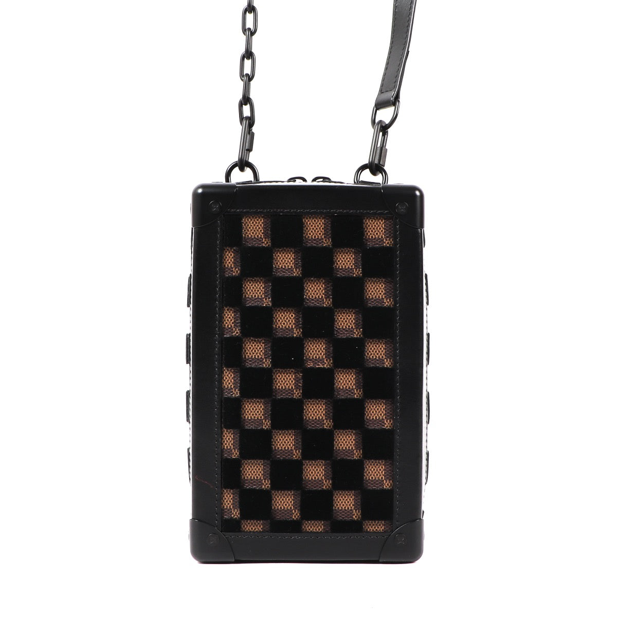 Buy an authentic Louis Vuitton Spring/Summer 2020 Vertical Soft Trunk Bag in very good condition at Labellov in Antwerp.