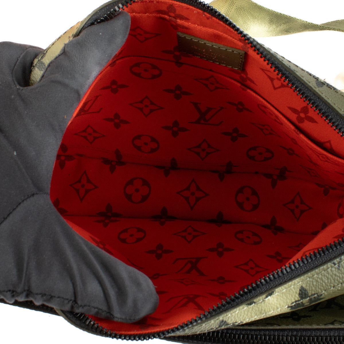 Sac bandoulière Trio Monogram vert Louis Vuitton