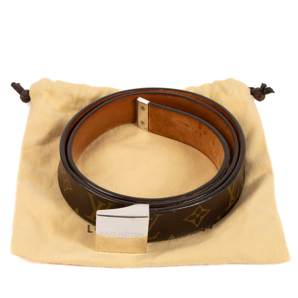 Shop 100% authentic second-hand Louis Vuitton Monogram Belt on Labellov.com