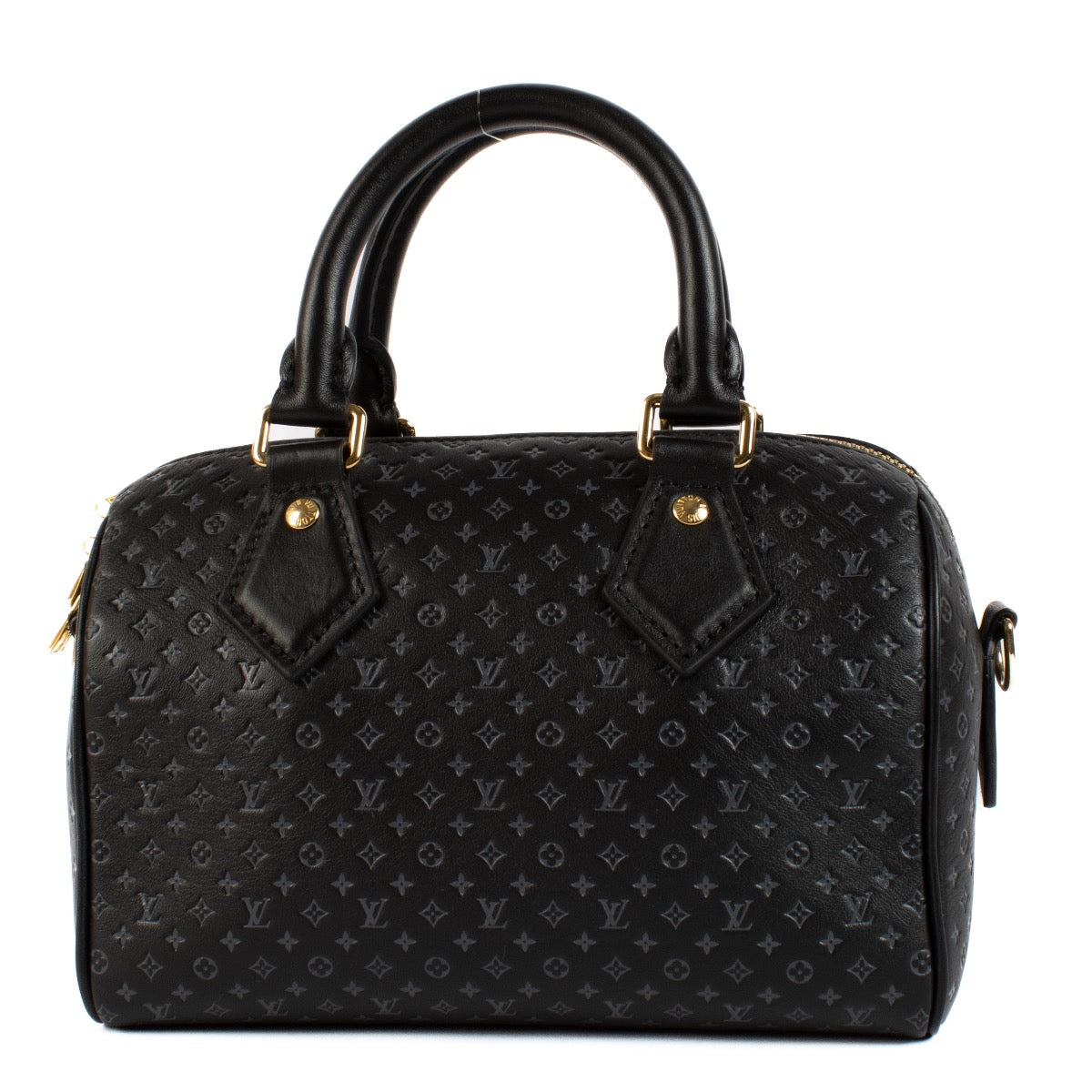 shop 100% authentic second hand Louis Vuitton Black/Blue Monogram Speedy 20 on Labellov.com