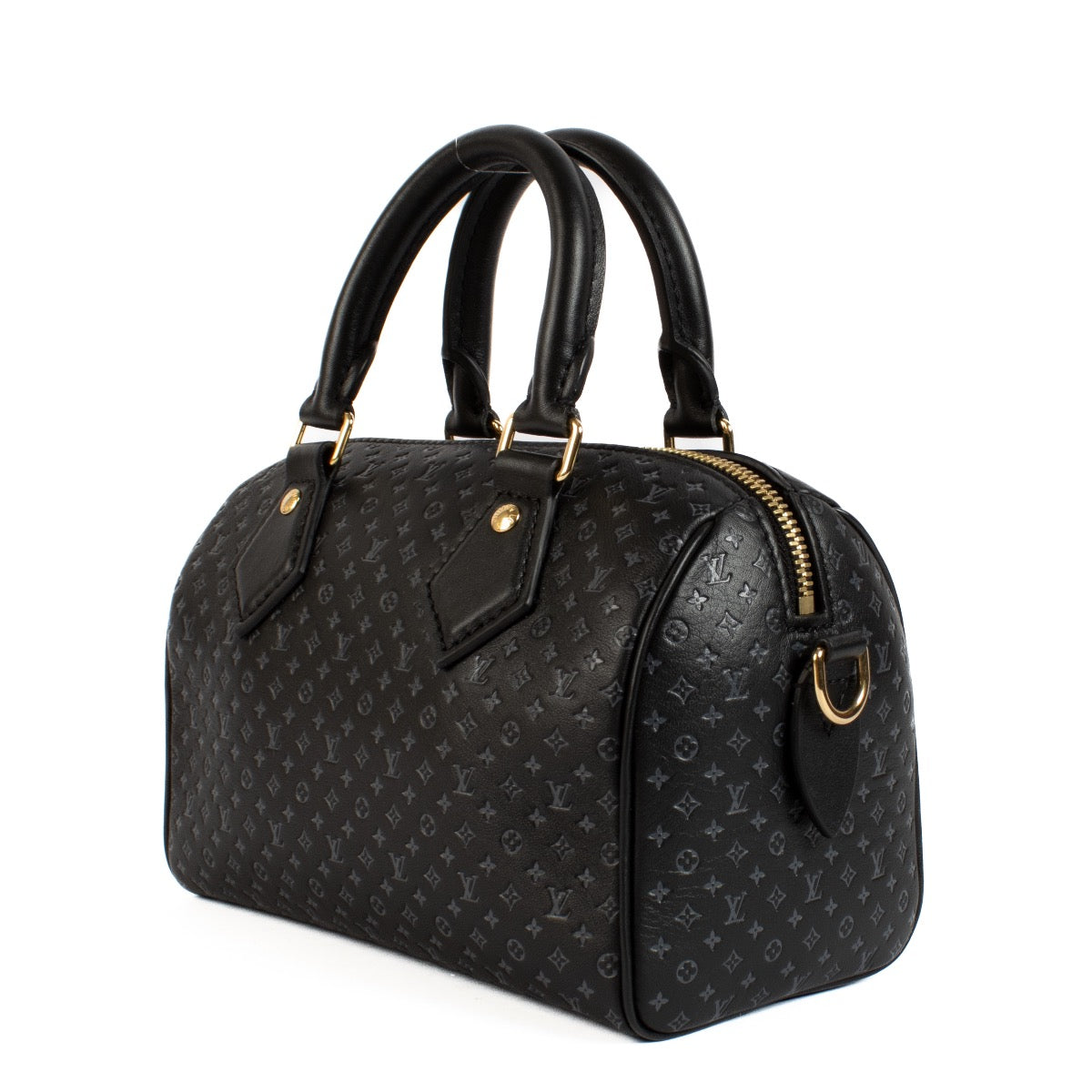 shop 100% authentic second hand Louis Vuitton Black/Blue Monogram Speedy 20 on Labellov.com