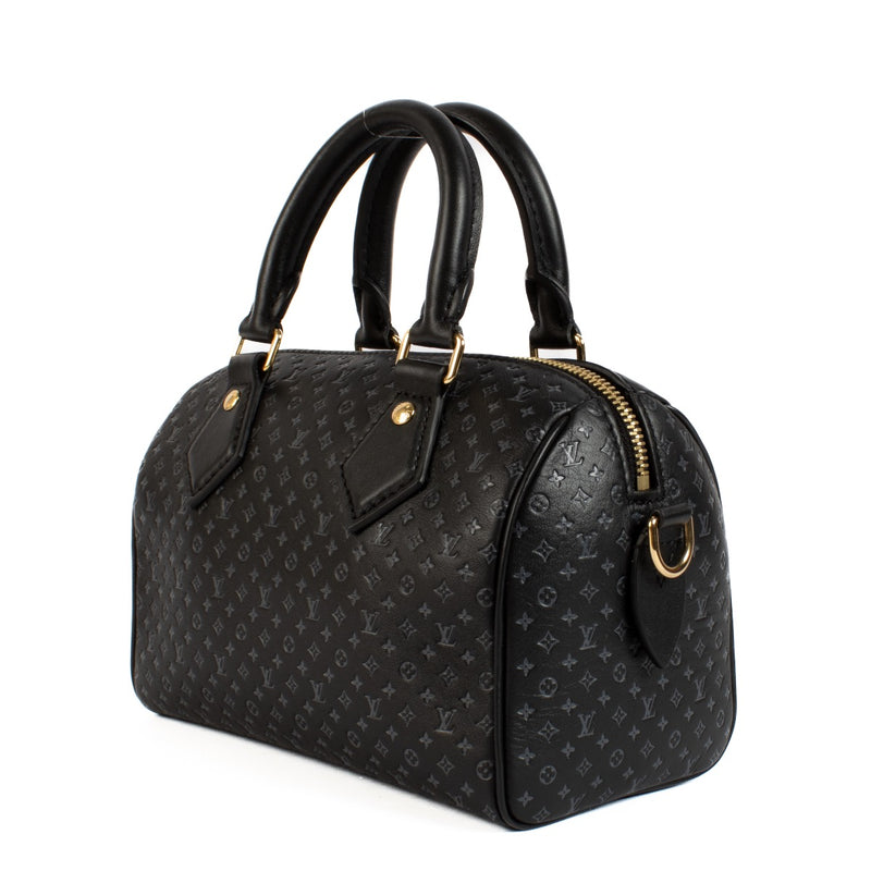 shop 100% authentic second hand Louis Vuitton Black/Blue Monogram Speedy 20 on Labellov.com