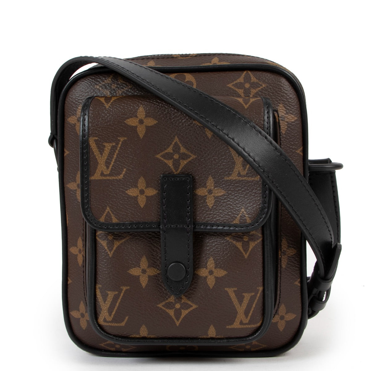 Louis Vuitton Christopher Wearable Wallet Monogram Macassar Canvas