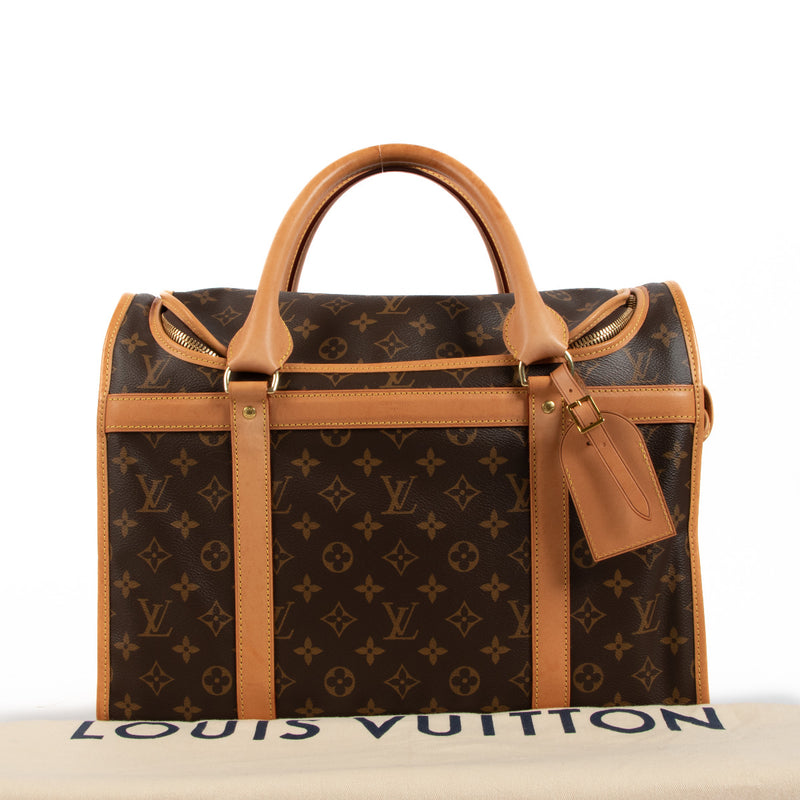 Louis Vuitton Monogram Dog Carier 40