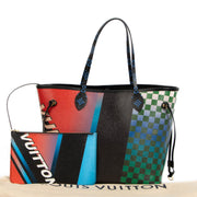 Louis Vuitton Limited Edition Neverfull Damier Race Bag