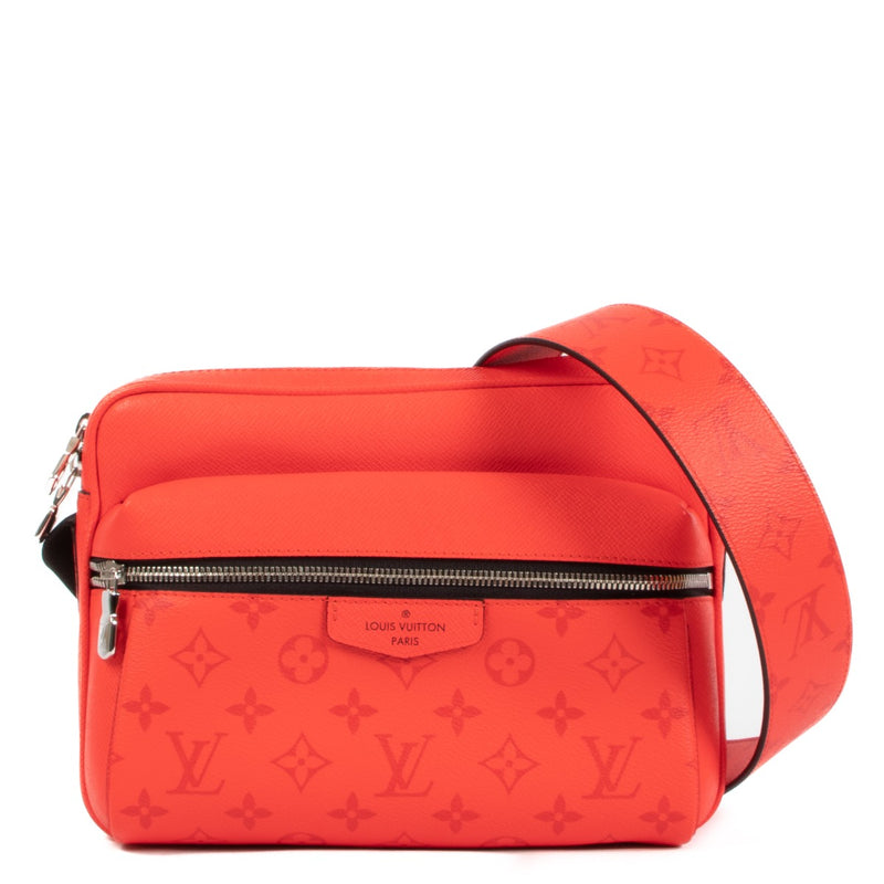Louis Vuitton Red Outdoor Messenger Bag