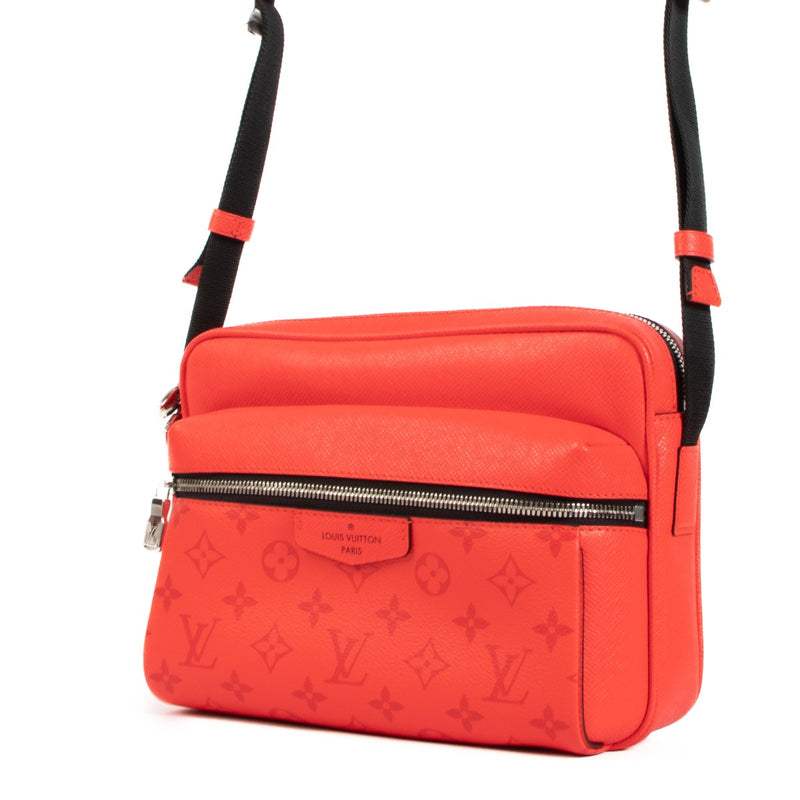 Louis Vuitton Red Outdoor Messenger Bag