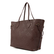 Buy real authentic Louis Vuitton Wine Empreinte Leather Neverfull MM safe online at Labellov.com or in Brussels, Knokke and Antwerp