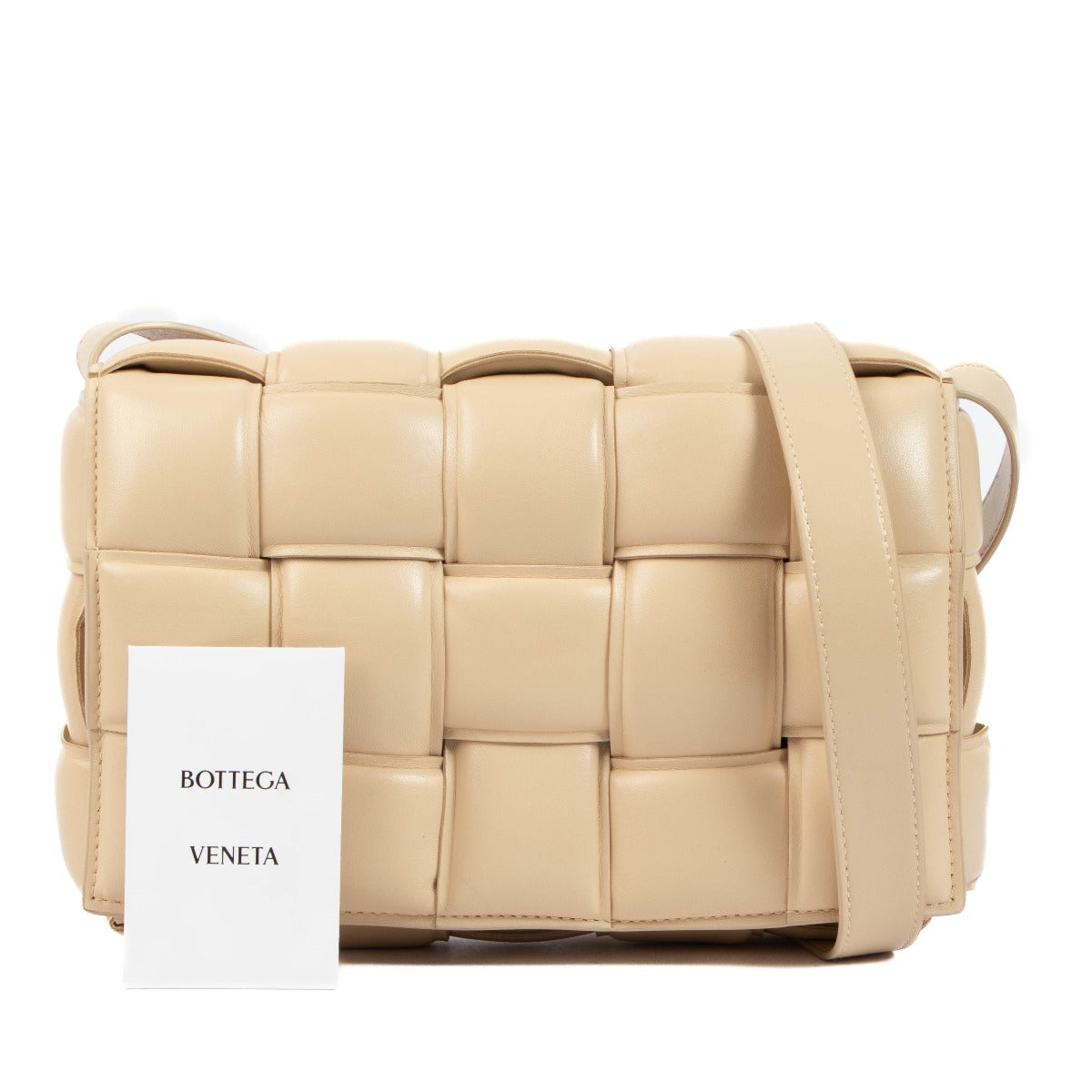 Bottega Veneta Almond Padded Cassette Bag