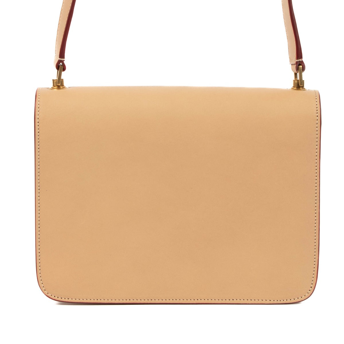 Saint Laurent Beige Le Carré Schoudertas