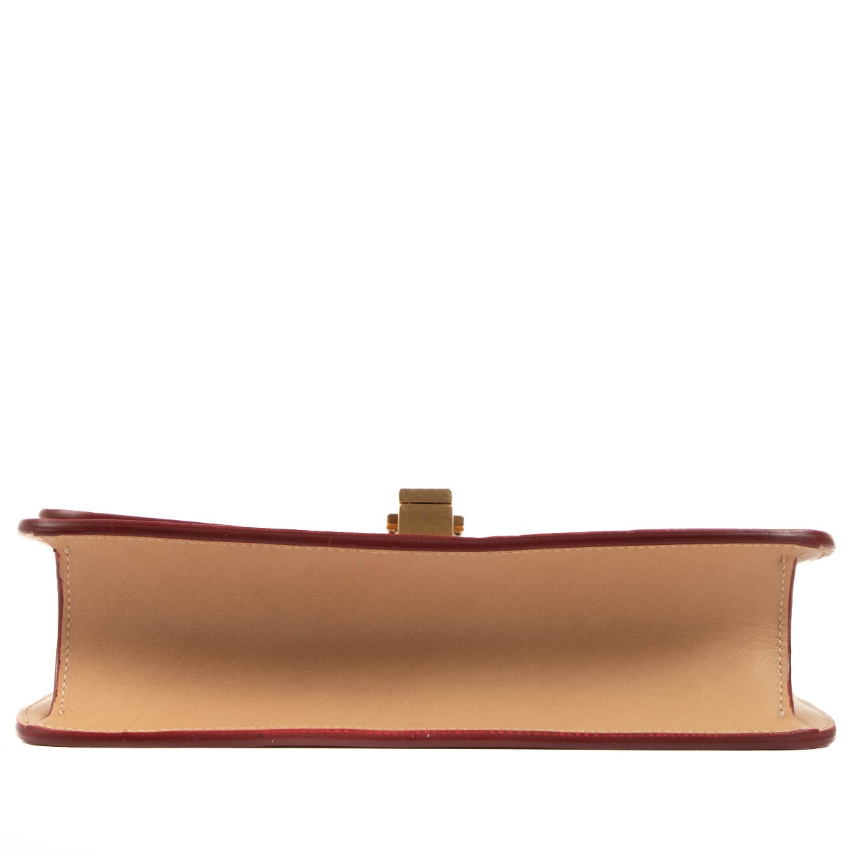 Saint Laurent Beige Le Carré Schoudertas