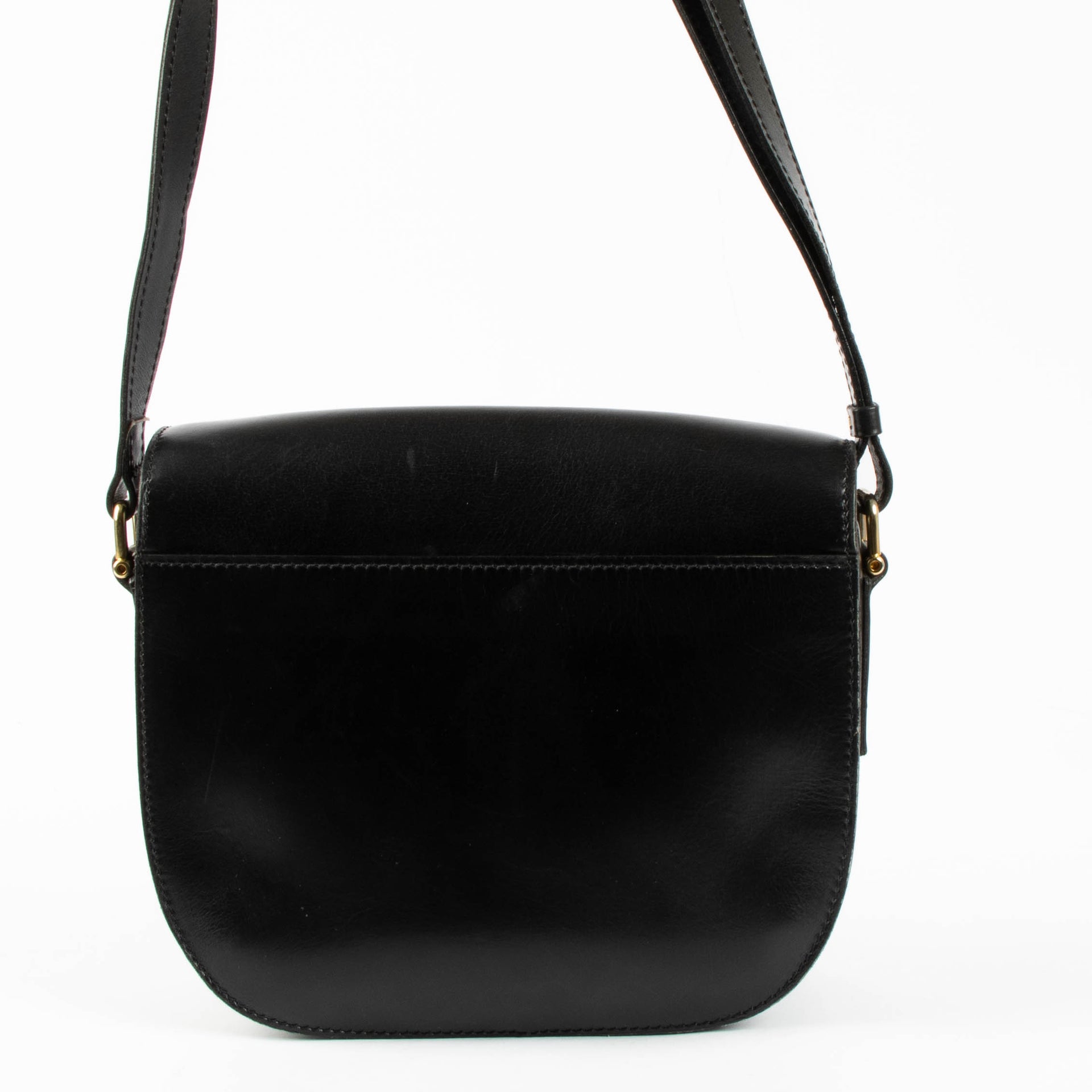 Shop this authentic Celine Black Vintage Crossbody pre-loved on Labellov.com 