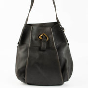 Shop this authentic Delvaux Black Leather Faust Bag pre-loved on Labellov.com 