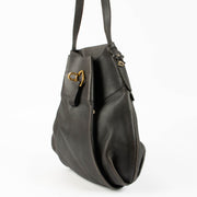 Shop this authentic Delvaux Black Leather Faust Bag pre-loved on Labellov.com 