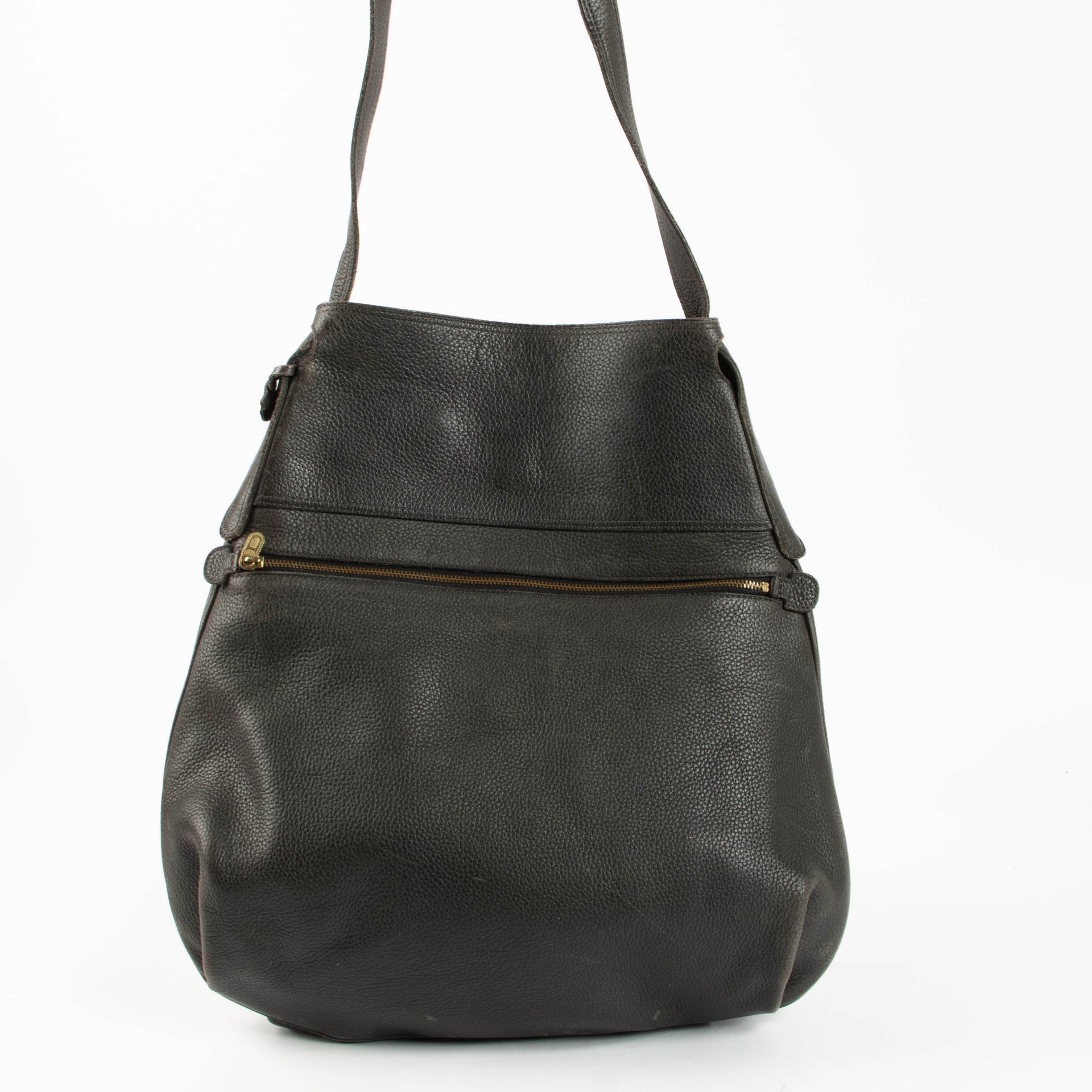 Shop this authentic Delvaux Black Leather Faust Bag pre-loved on Labellov.com 