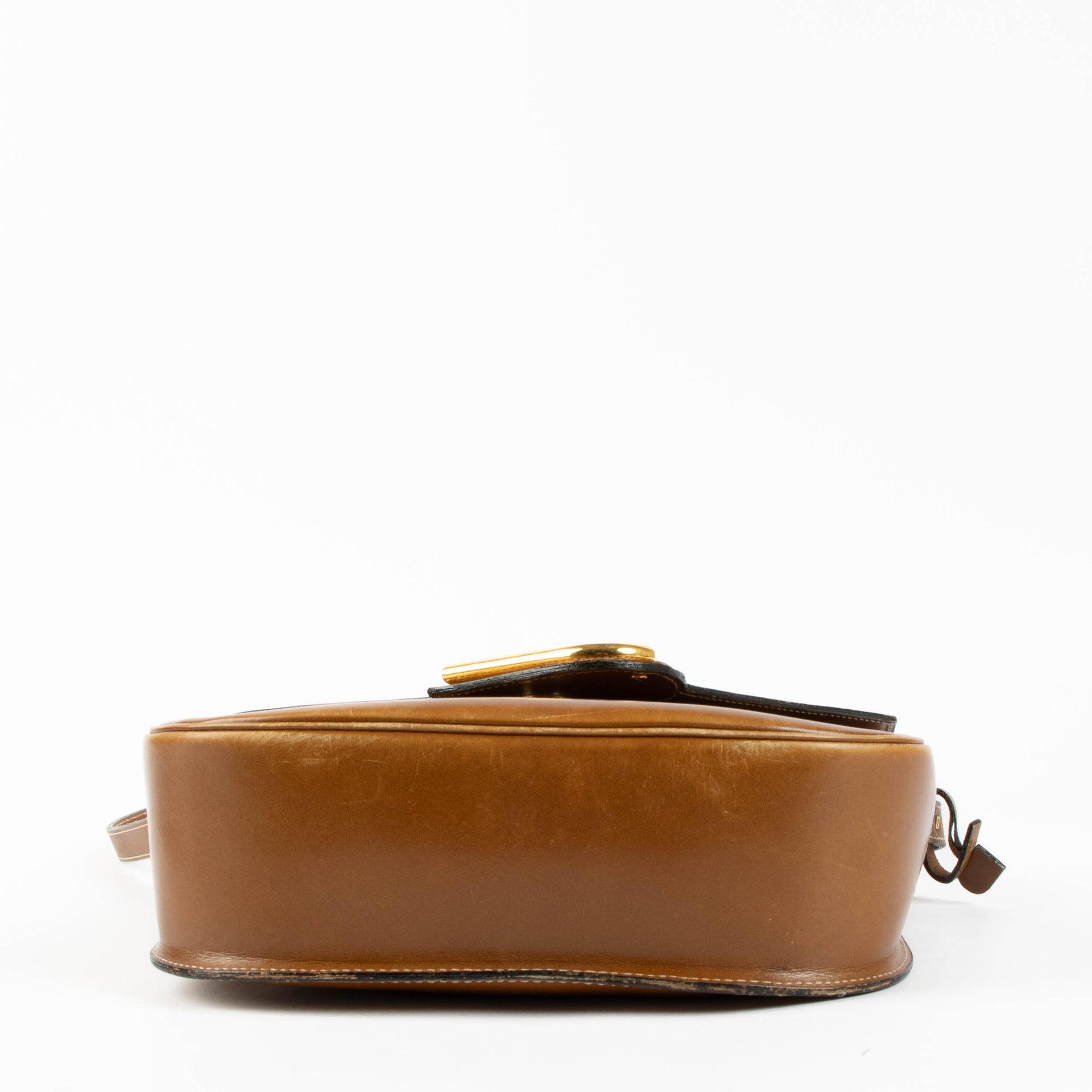 Shop this authentic Delvaux Tan Orphé Shoulder Bag pre-loved on Labellov.com 