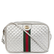 Gucci Silver Quilted Web Bag kopen en verkopen aan de beste prijs bij Labellov