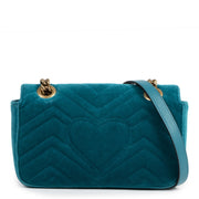 Gucci GG Marmont Mini Velvet Shoulder Bag for the best price for sale online