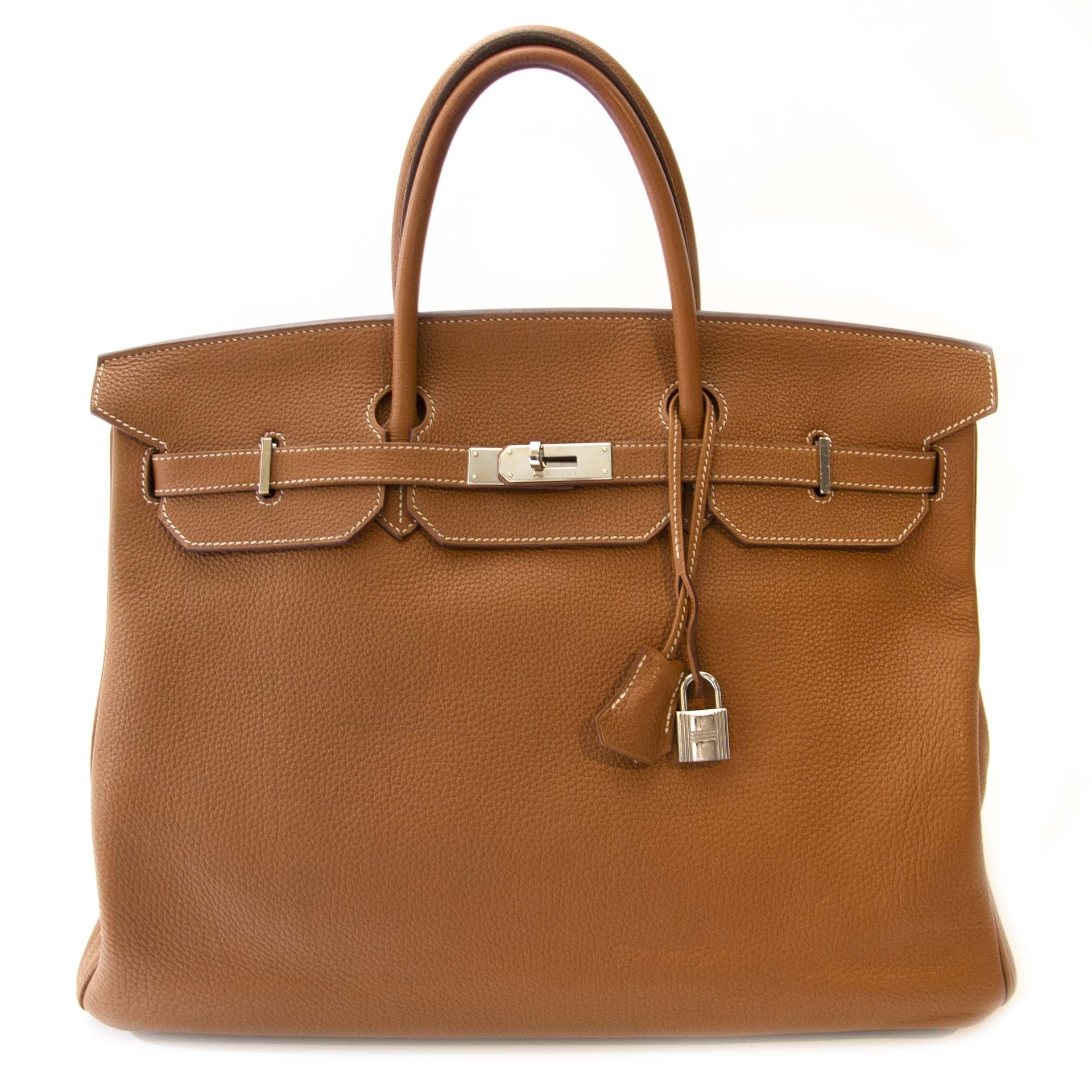 Hermès Birkin 40 Gold Togo PHW for sale at Labellov secondhand luxury in ANtwerp