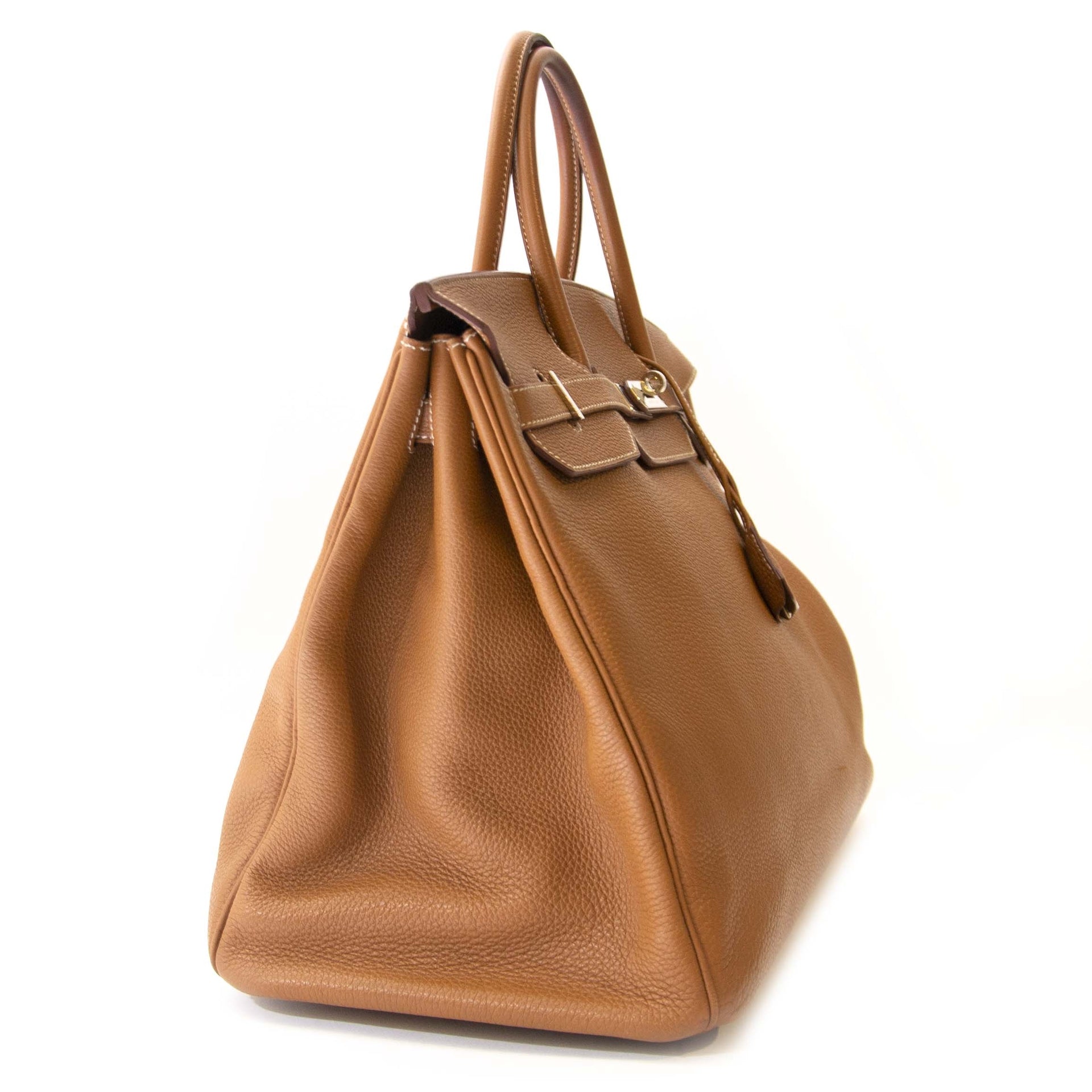 Hermès Birkin 40 Gold Togo PHW designer vintage bags