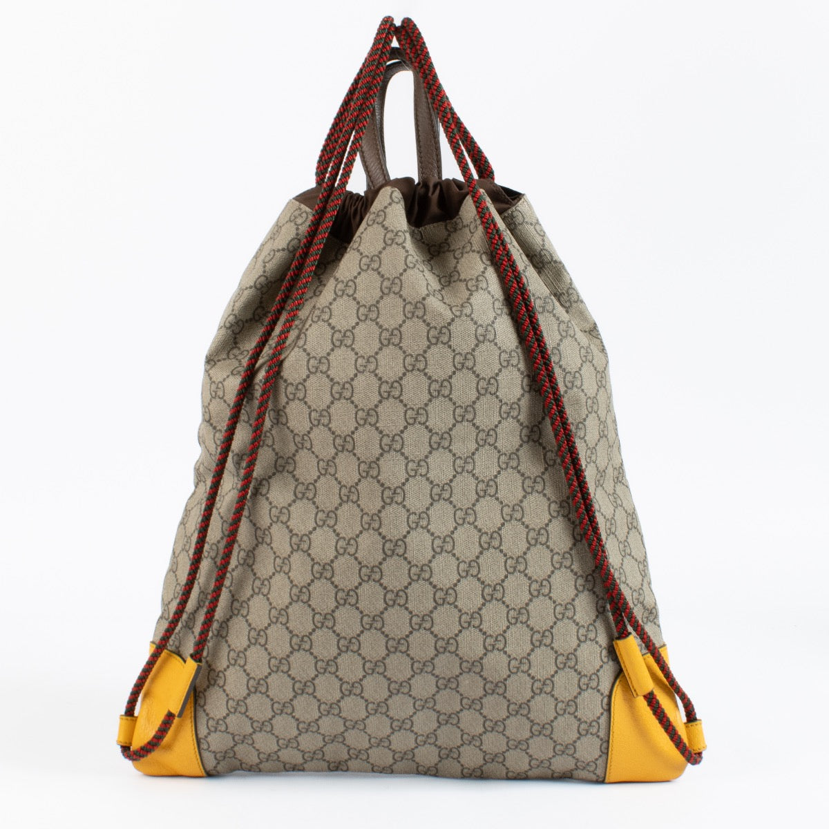 Shop 100% authentic second hand Gucci GG Supreme Drawstring Backpack on Labellov.com