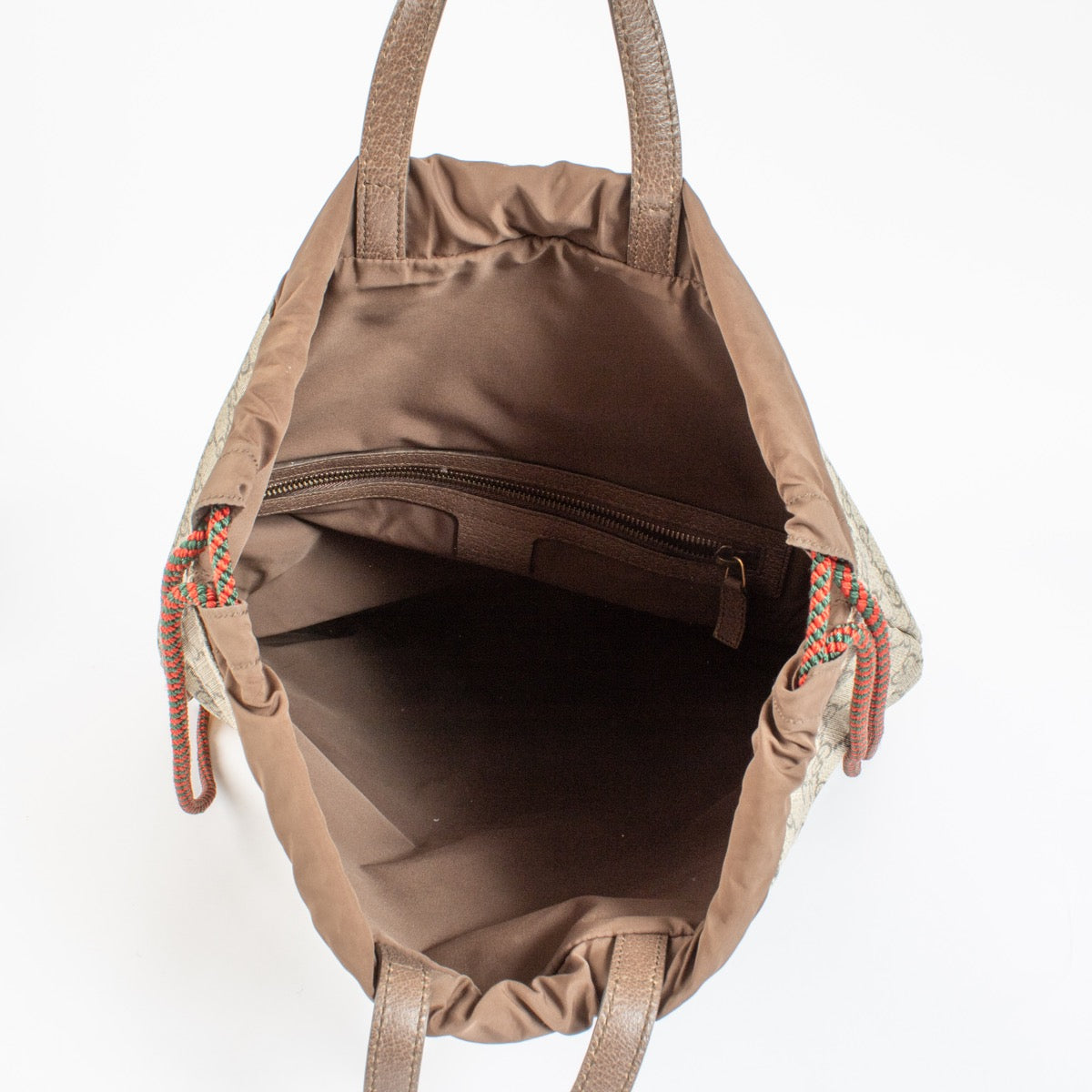 Shop 100% authentic second hand Gucci GG Supreme Drawstring Backpack on Labellov.com