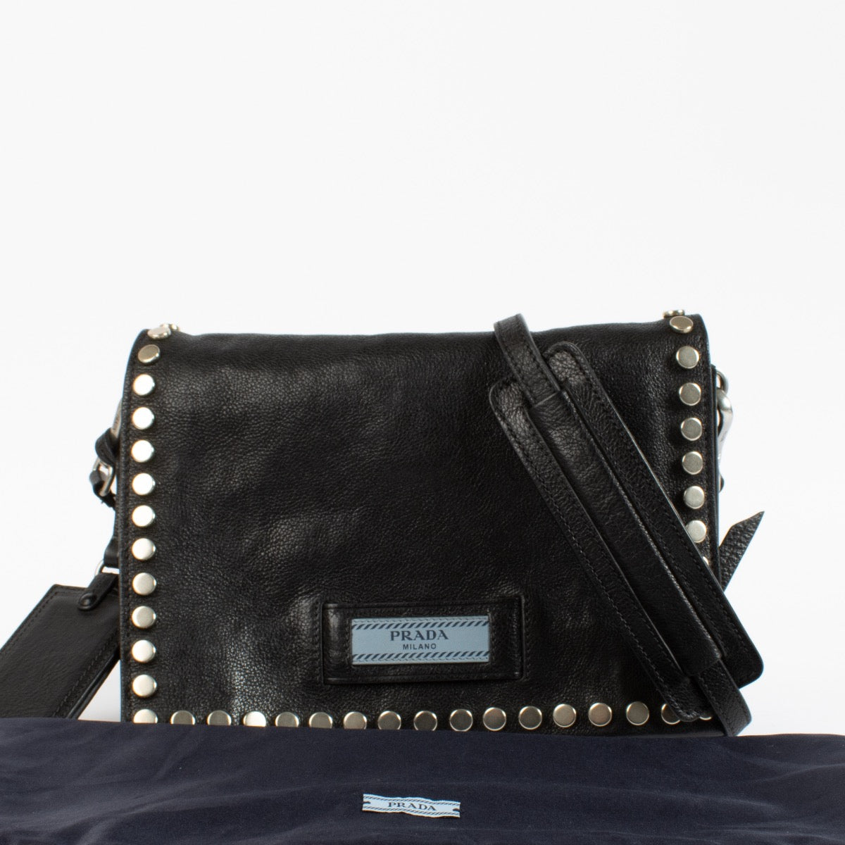 Shop 100% authentic second hand Prada Black Small Etiquette Bag on Labellov.com