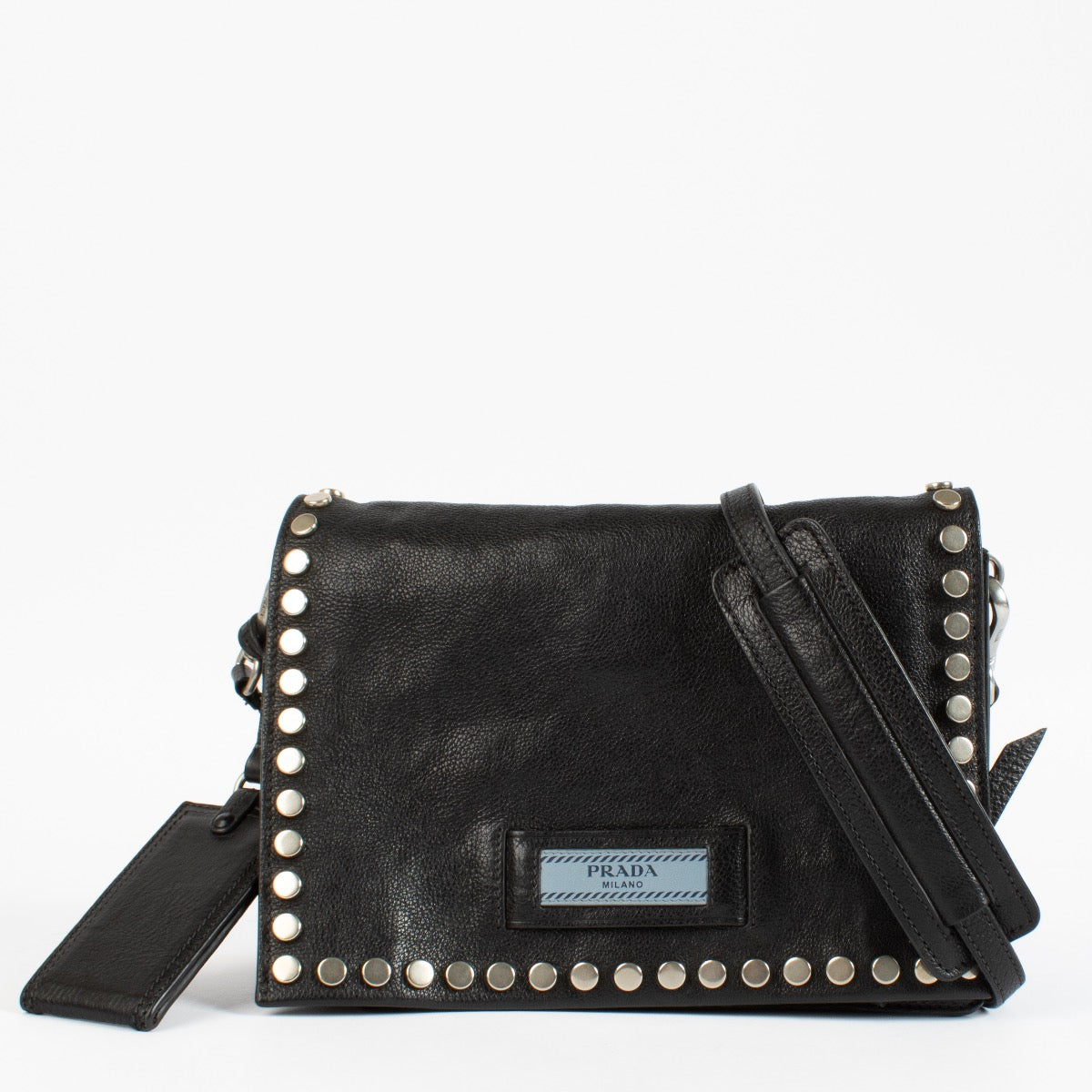 Shop 100% authentic second hand Prada Black Small Etiquette Bag on Labellov.com