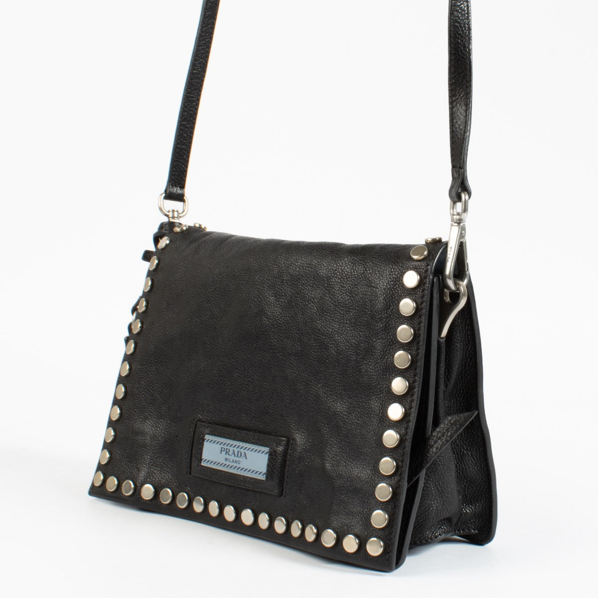 Shop 100% authentic second hand Prada Black Small Etiquette Bag on Labellov.com