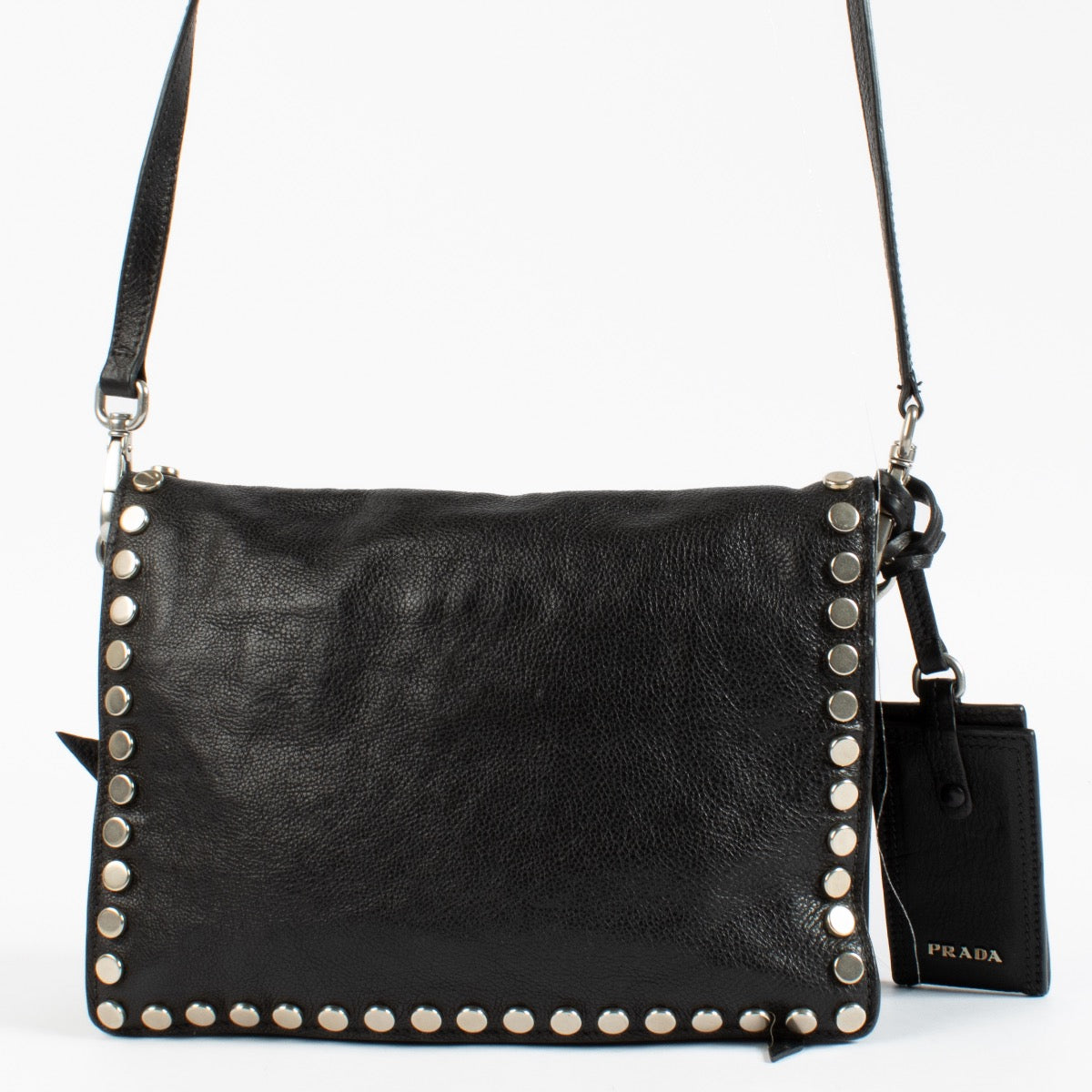 Shop 100% authentic second hand Prada Black Small Etiquette Bag on Labellov.com