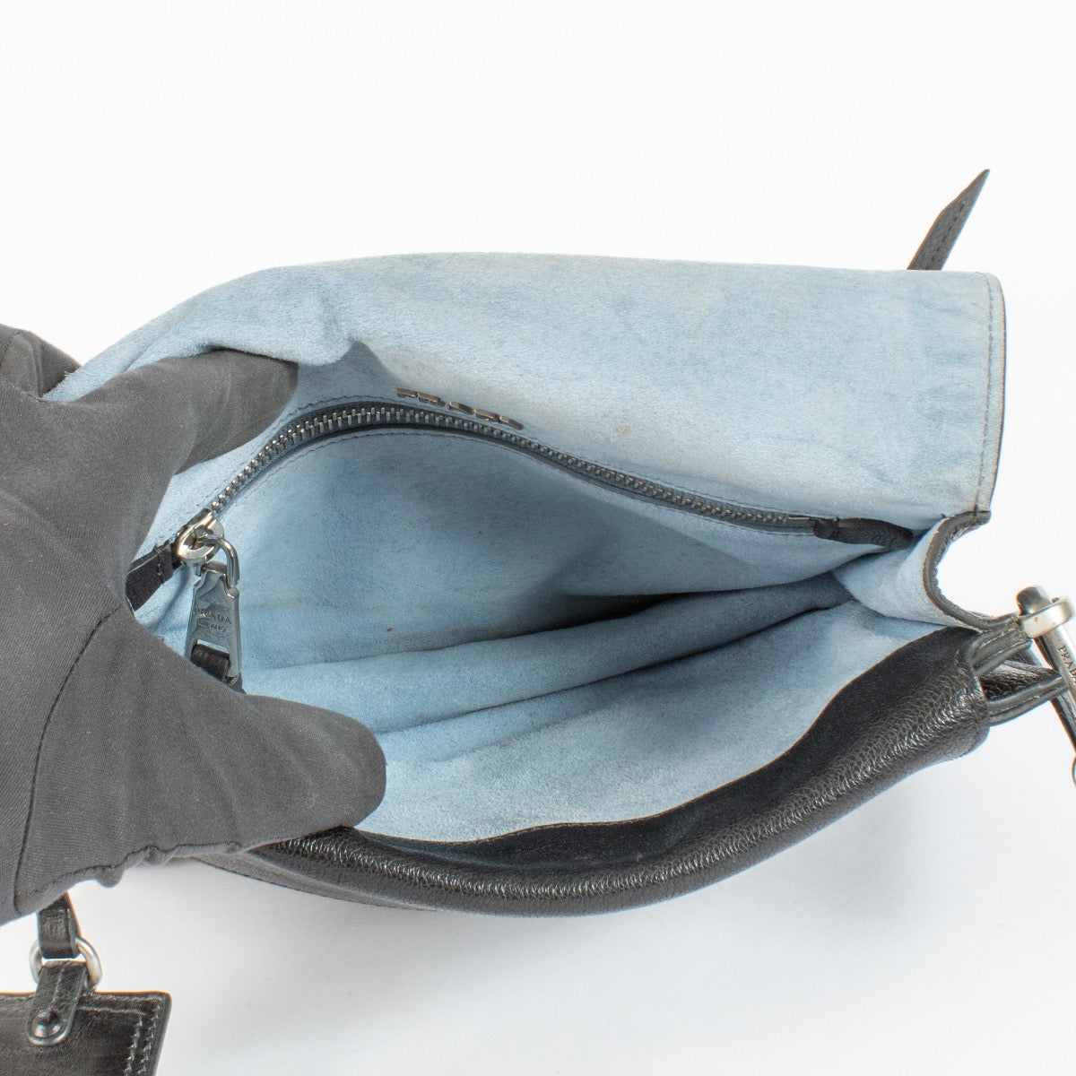 Shop 100% authentic second hand Prada Black Small Etiquette Bag on Labellov.com