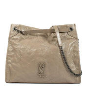 Authentic pre-loved Saint Laurent Beige Niki Medium Shopping Bag on Labellov.com