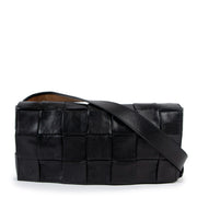 Bottega Veneta Black Stretch Casette Belt/Crossbody Bag
