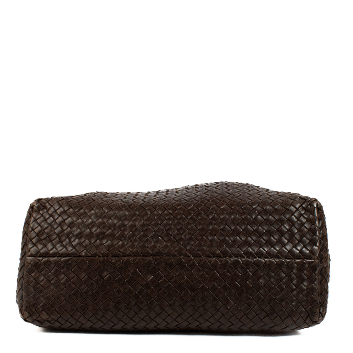 Sac Cabas Moyen Bottega Veneta Intrecciato Marron