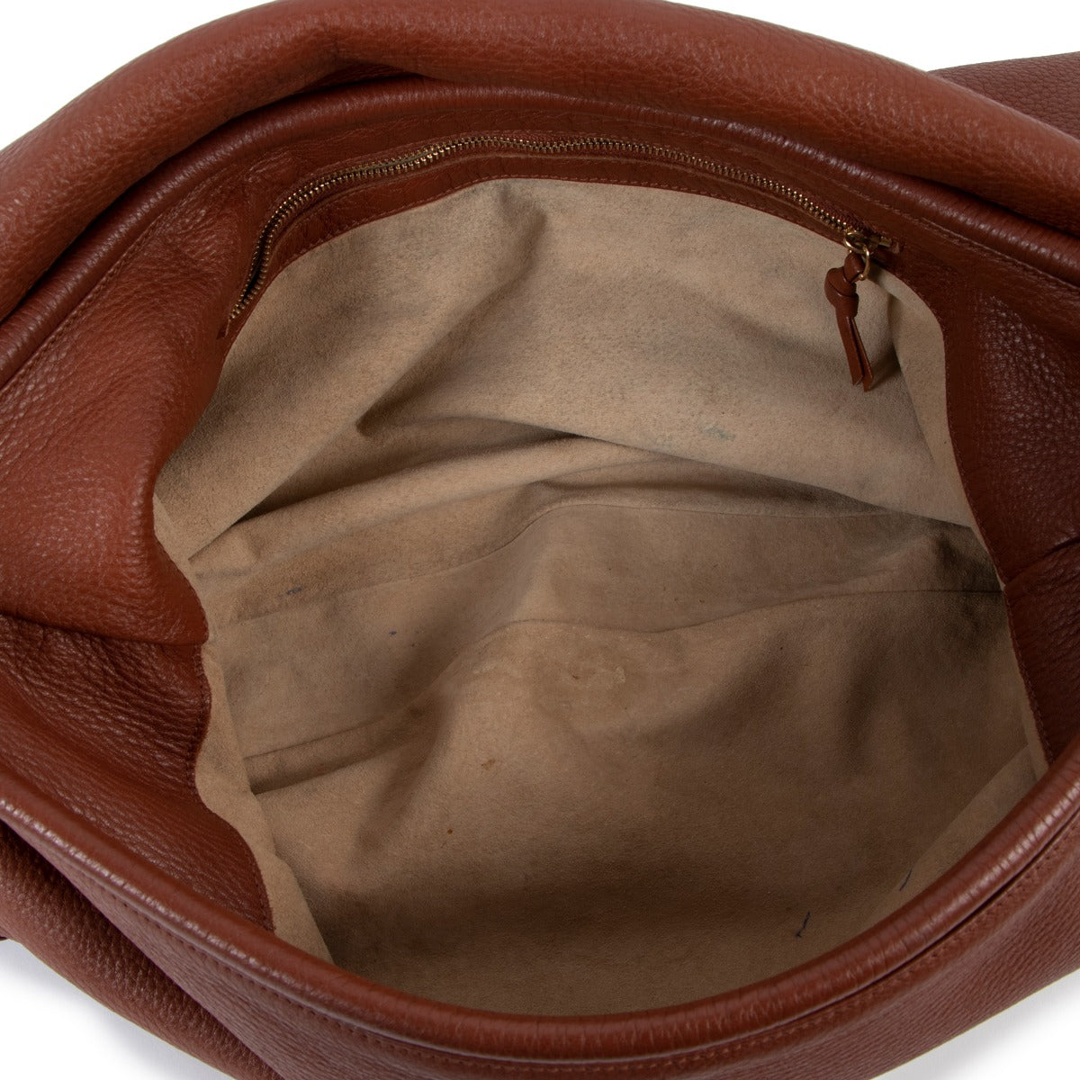 Shop authentic second hand Bottega Veneta Marron Leather Braided Strap Shoulder Bag at Labellov