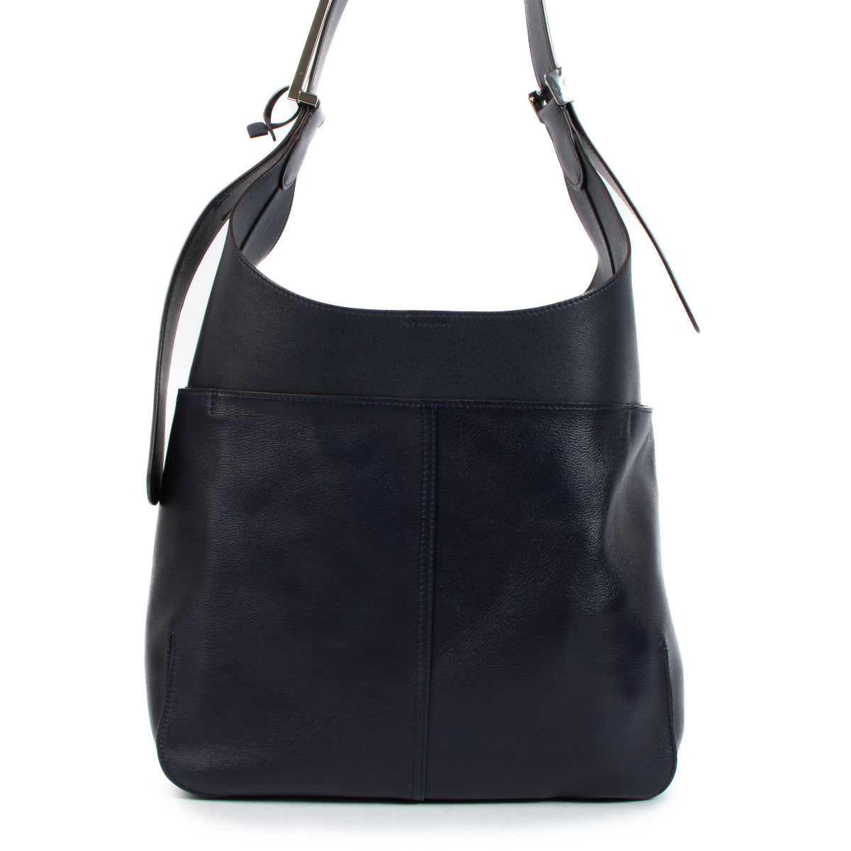 Delvaux So Cool Midnight Blue Crossbody for the best price at Labellov secondhand luxury in Antwerp, Brussels and Knokke.