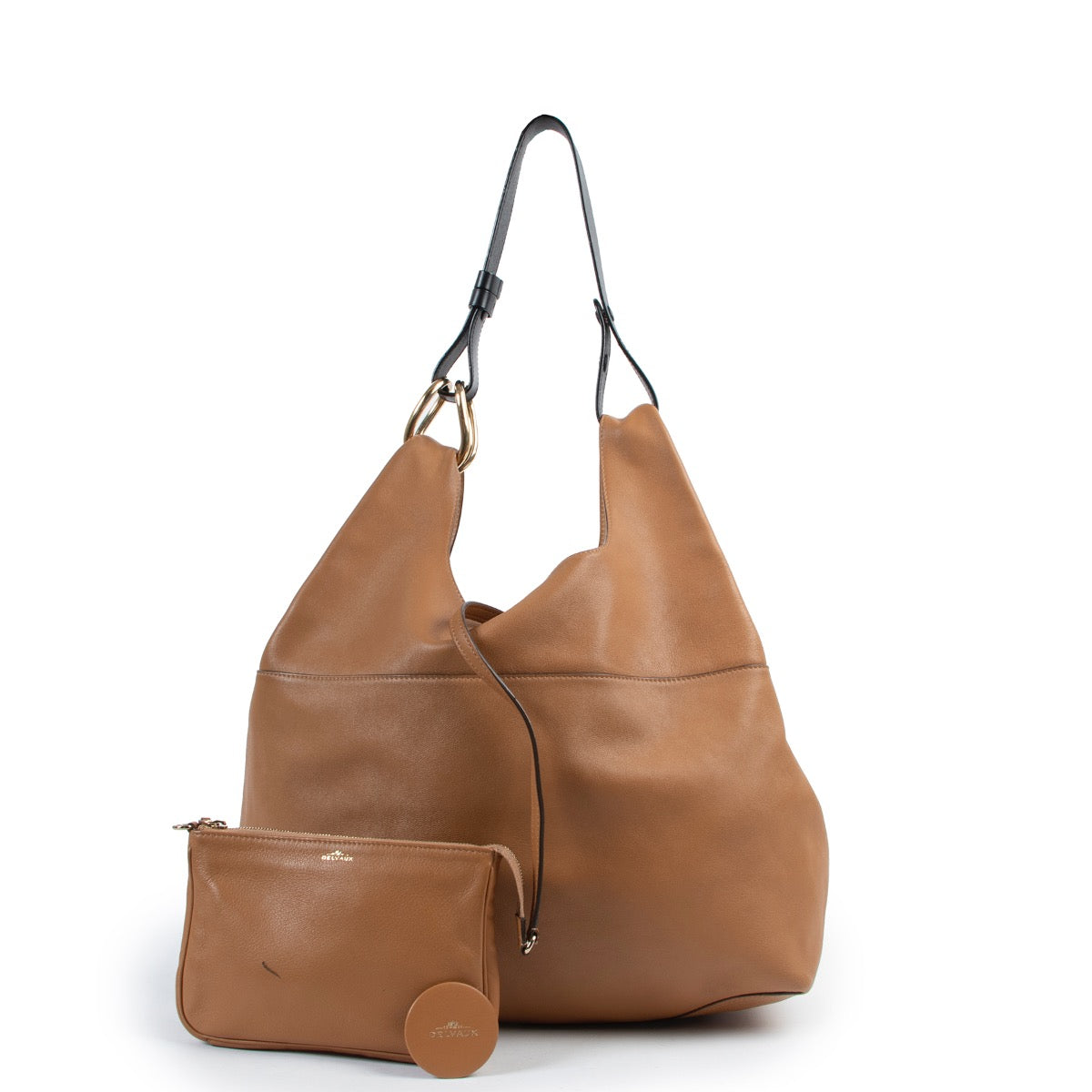 shop safe online Delvaux Brown Givry With Me Shoulder bag