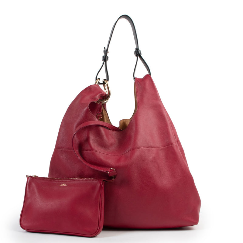 shop safe online Delvaux Raspberry Red Givry With Me Shoulder Bag .