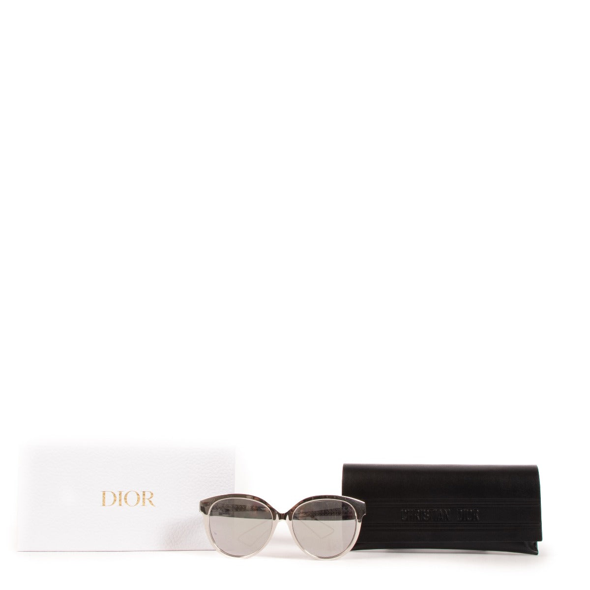 Christian Dior Silver Diorama 2 Sunglasses
