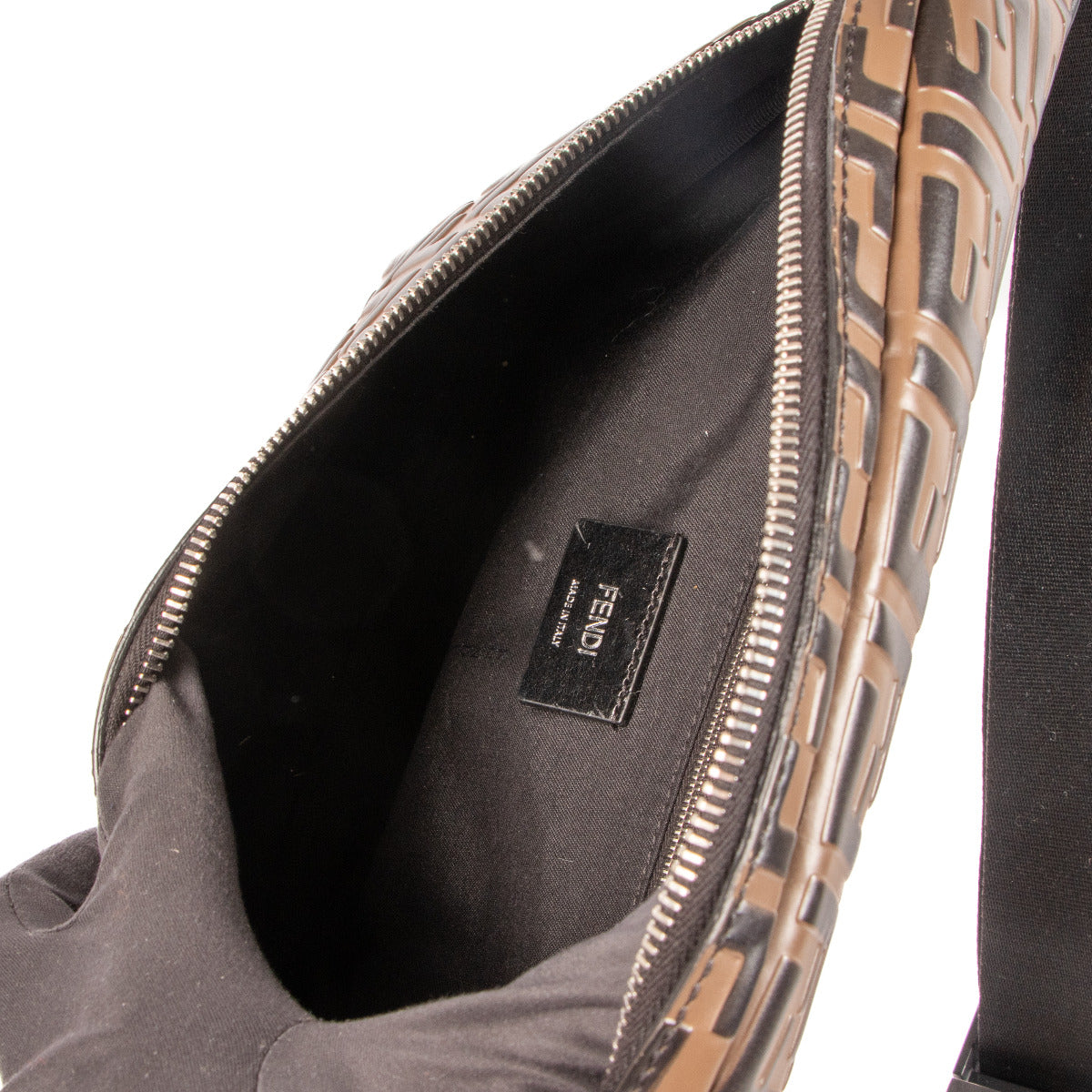 Sac Ceinture Fendi FF Embossé