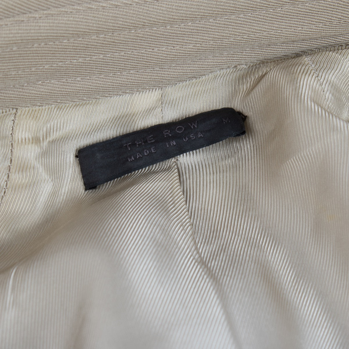 authentic preloved The Row Light Brown Coat on Labellov.com