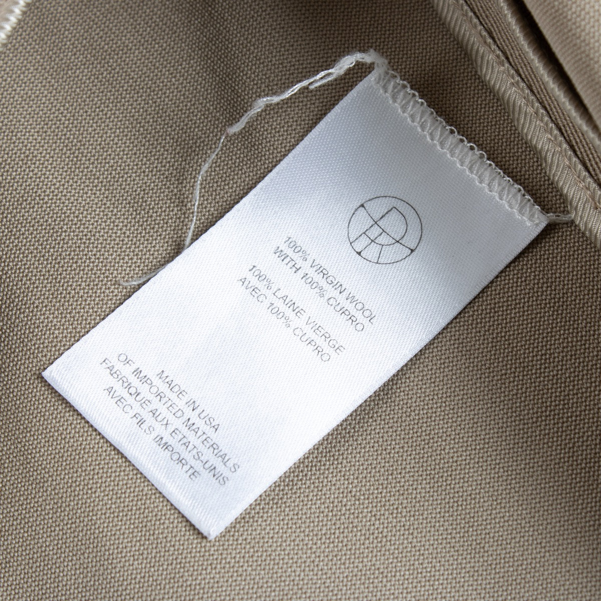 authentic preloved The Row Light Brown Coat on Labellov.com