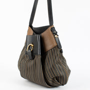 Authentic Preloved Delvaux Multicolor Toile De Cuir Faust Bag on Labellov.com
