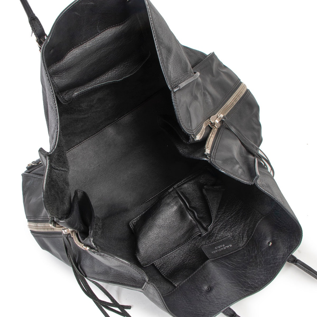 Shop safe online at Labellov in Antwerp this 100% authentic second hand Balenciaga Black Paper A4 Tote Bag
