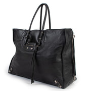 Shop safe online at Labellov in Antwerp this 100% authentic second hand Balenciaga Black Paper A4 Tote Bag