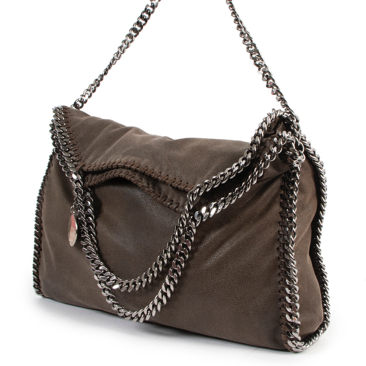 Shop safe online at Labellov in Antwerp this 100% authentic second hand Stella McCartney Brown Falabella Shoulder Bag