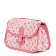 Authentieke tweedehands vintage Louis Vuitton Monogram Mini Lin Mary Kate Trousse Pochette koop online webshop LabelLOV