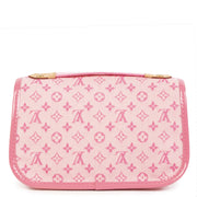 Authentique seconde-main vintage Louis Vuitton Monogram Mini Lin Mary Kate Trousse Pochette achète en ligne webshop LabelLOV