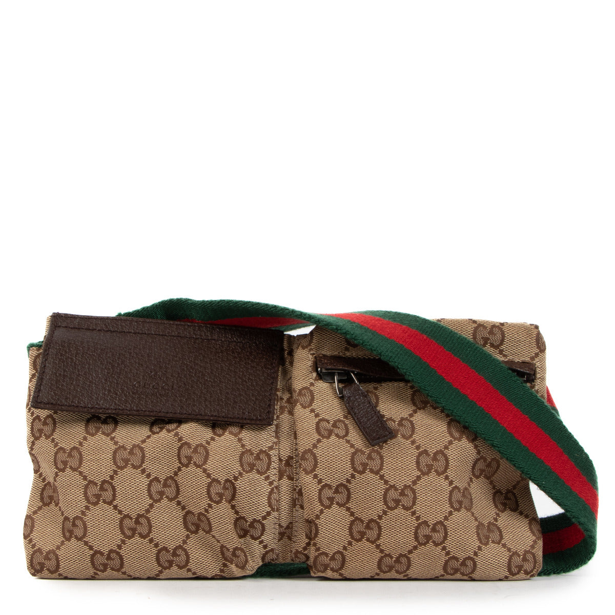 Gucci GG Canvas Small Belt Bag for the best price at Labellov secondhand luxury in Antwerp